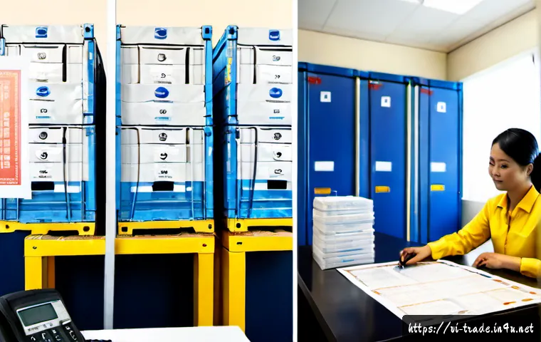 Home 30 무역 실무와 글로벌 비즈니스의 차이 - Photorealistic split-scene comparison of international trade operations and global business strategy...